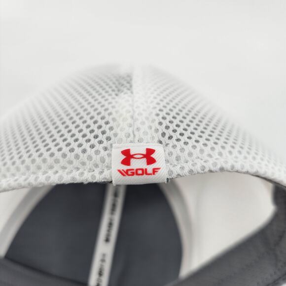 Under Armour Men's Iso-Chill Driver Mesh Golf Cap XL/XXL Red Soltice - Picture 5 of 7